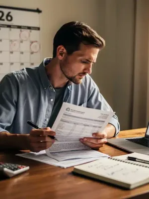 Financial planner analyzing Roth vs Traditional 401(k) options for 2026 retirement savings. Optimizing Your 401(k) Contributions