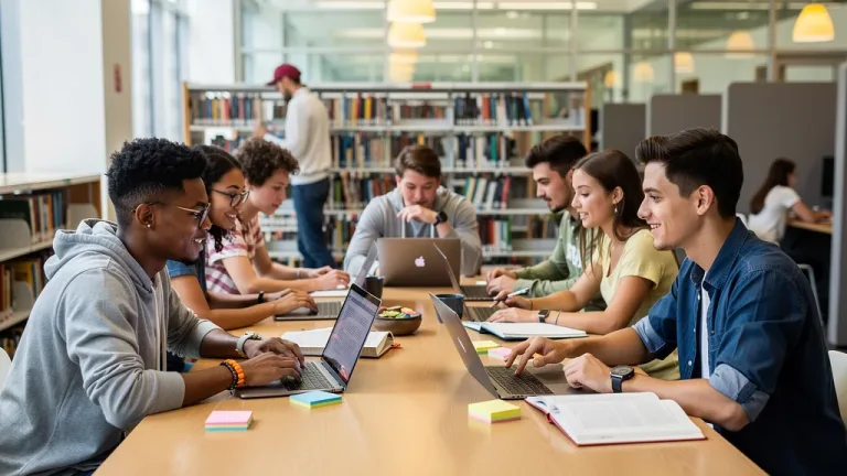 Students engaged in competency-based learning, reducing degree time