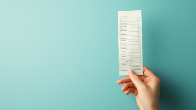 Close-up image of the bill document with the words 
