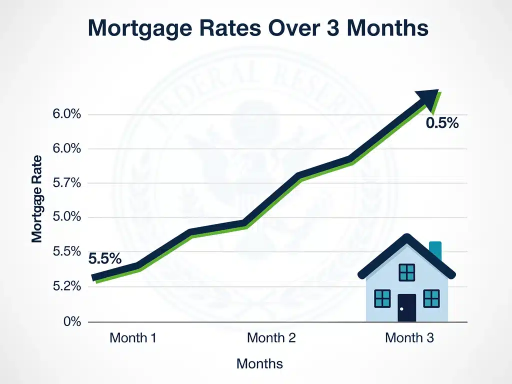 Housing Market Report: Federal Reserve Actions Lead to 0.5% Decrease in Mortgage Rates Over the Last 3 Months.