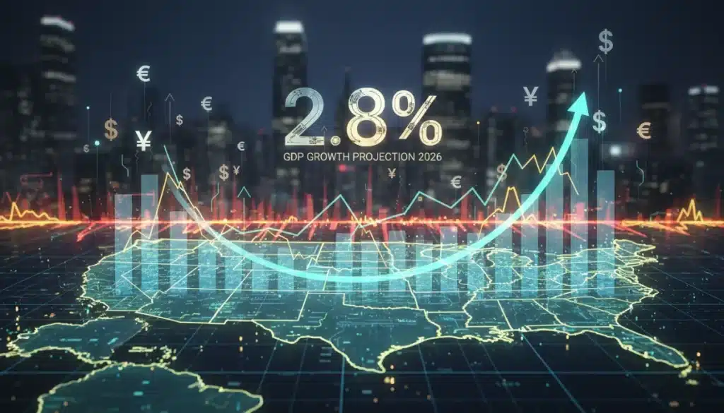 US GDP Growth 2.8% for 2026: Volatility & Opportunities