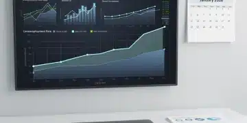 Charts showing stable US unemployment rate at 3.9% in January 2026