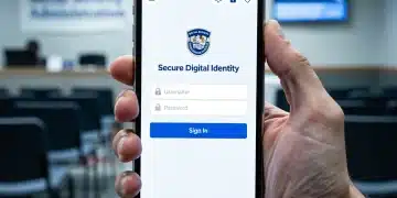 Social Security Administration digital identity system on smartphone