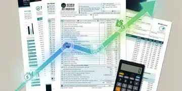 Financial documents and calculator symbolizing 2026 tax bracket adjustments and asset shielding strategies.